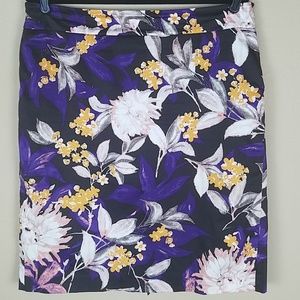 Ann Taylor floral skirt